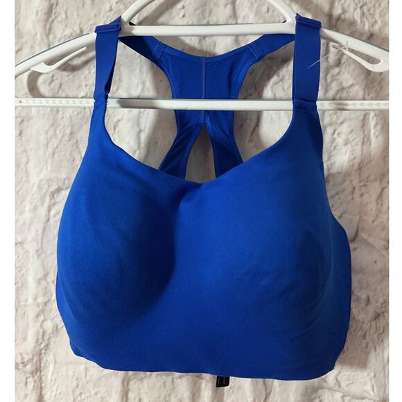 Victoria's Secret Incredible On Point 34DDD Blue Wireless Light Padded Sport Bra - Picture 3 of 5